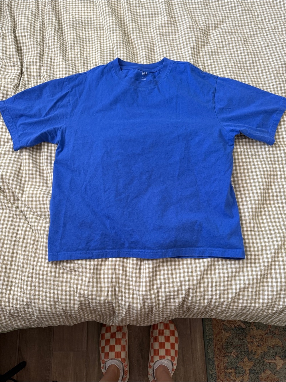 GAP | Men’s VintageSoft Boxy T-Shirt | Royal Blue | Large